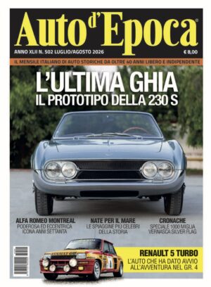 Auto d'Epoca 502 Luglio Agosto 2026